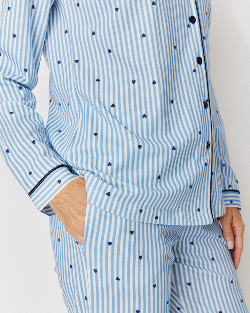 Gemusterter Pyjama N