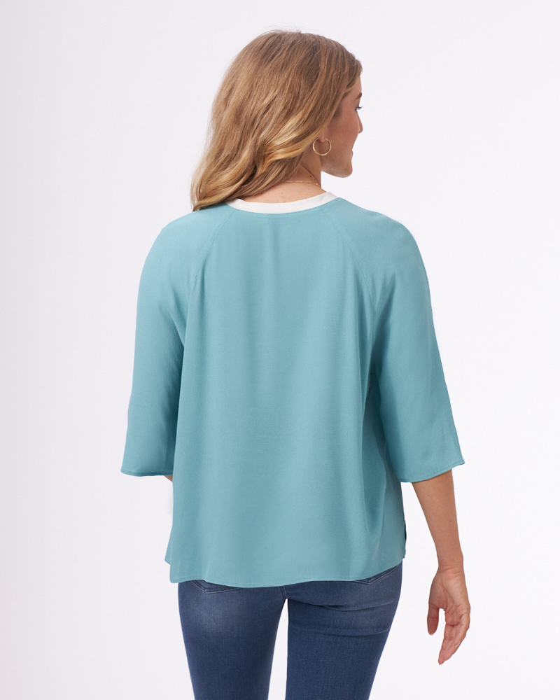 LOCKERE VISKOSE-BLUSE LOCKERE VISKOSE-BLUSE