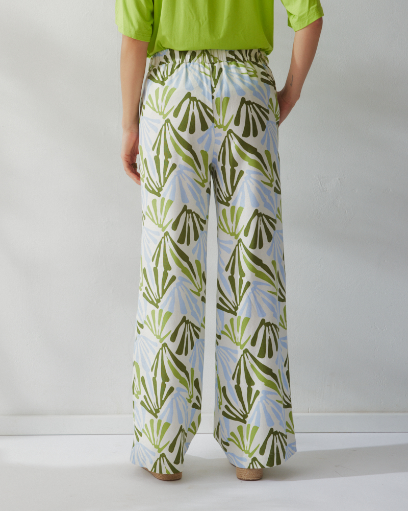 SOMMERHOSE N AUS LEINEN-MIX