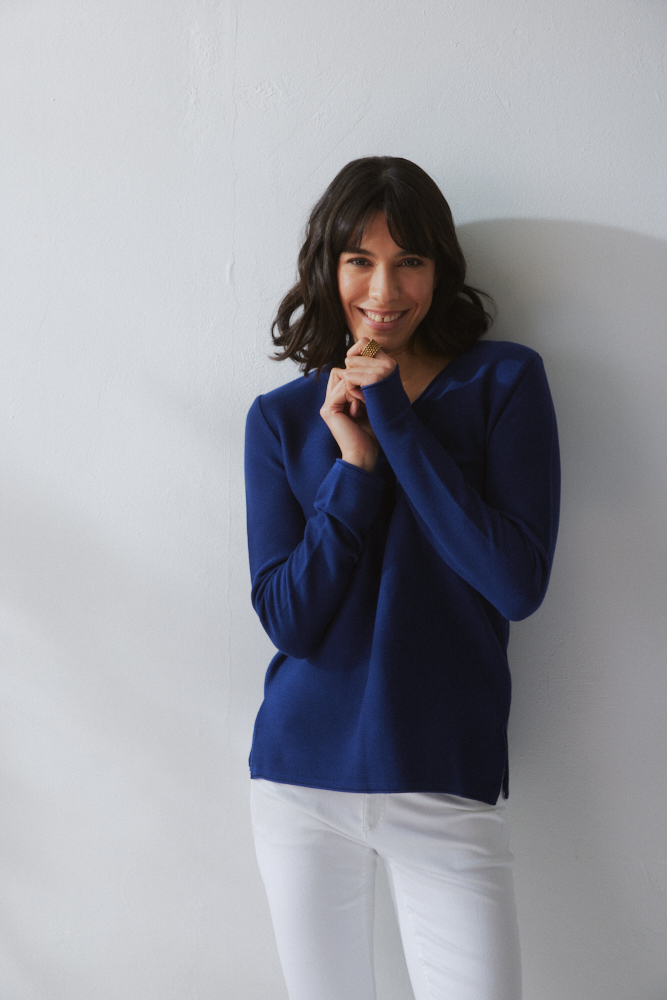 FEINSTRICKPULLOVER
