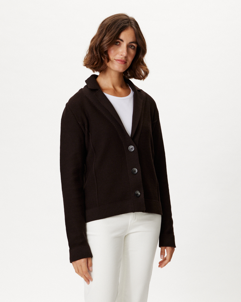 STRICKBLAZER IN ZWEI FARBEN