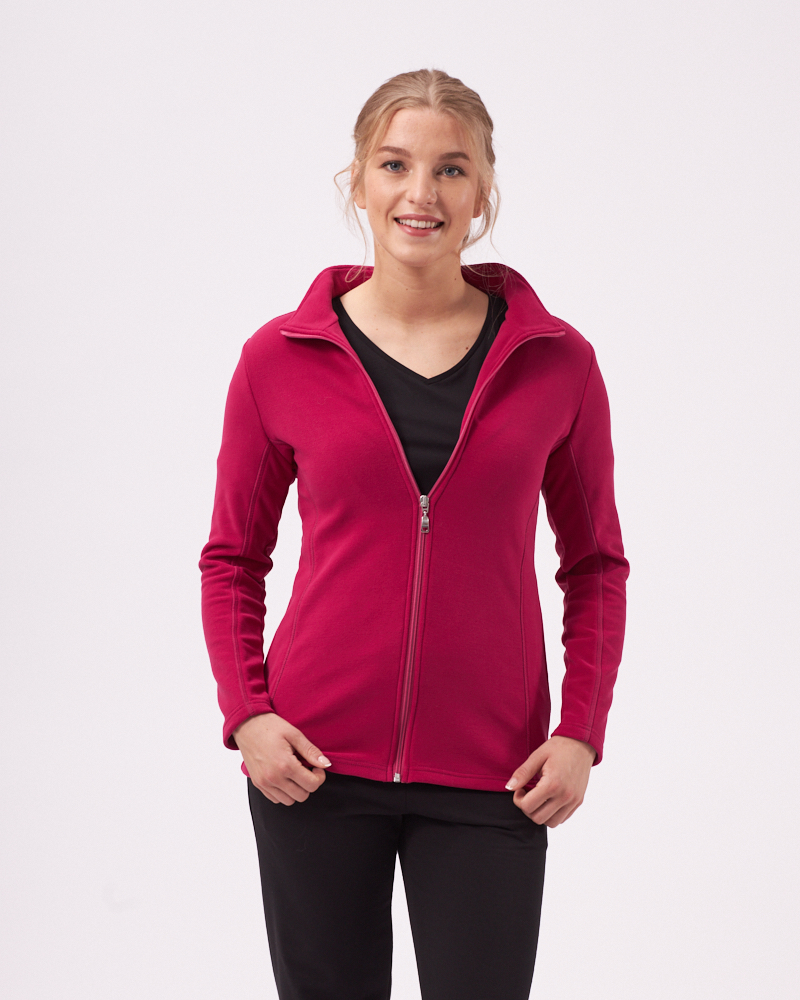 SPORTJACKE AUS FLEECE SPORTJACKE AUS FLEECE