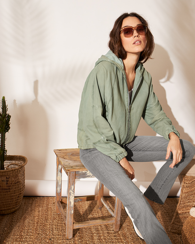 LEDERJACKE IN OVERSIZE-FORM