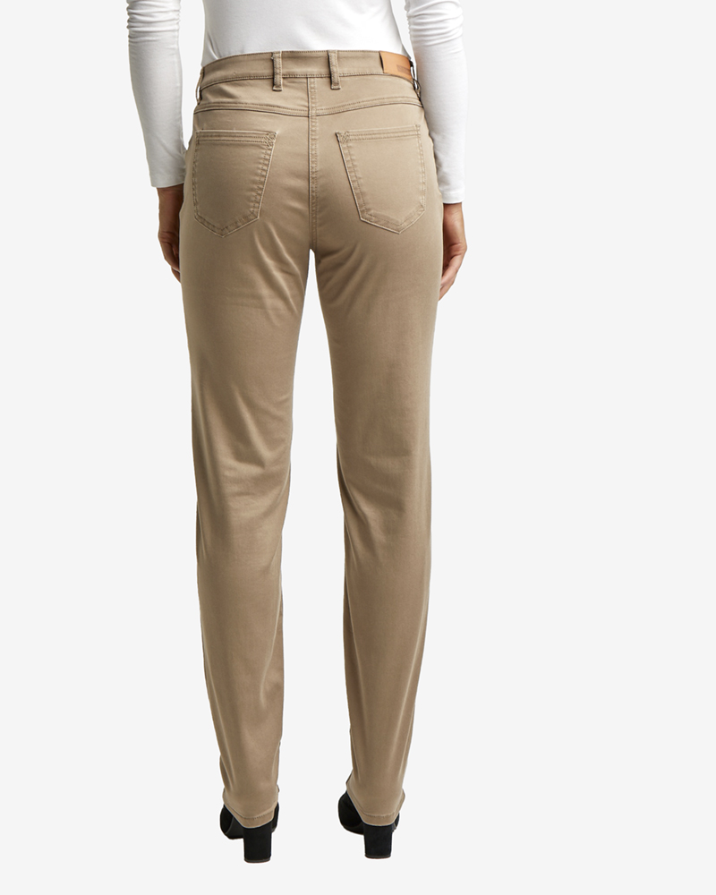 Jeans_sand_421073_Blanche_hinten "PERFECT-SHAPE"-JEANS L