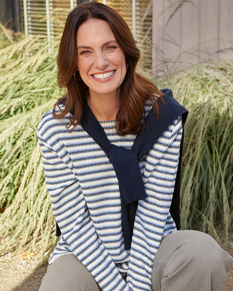 LOCKERER STREIFENPULLI VON SER