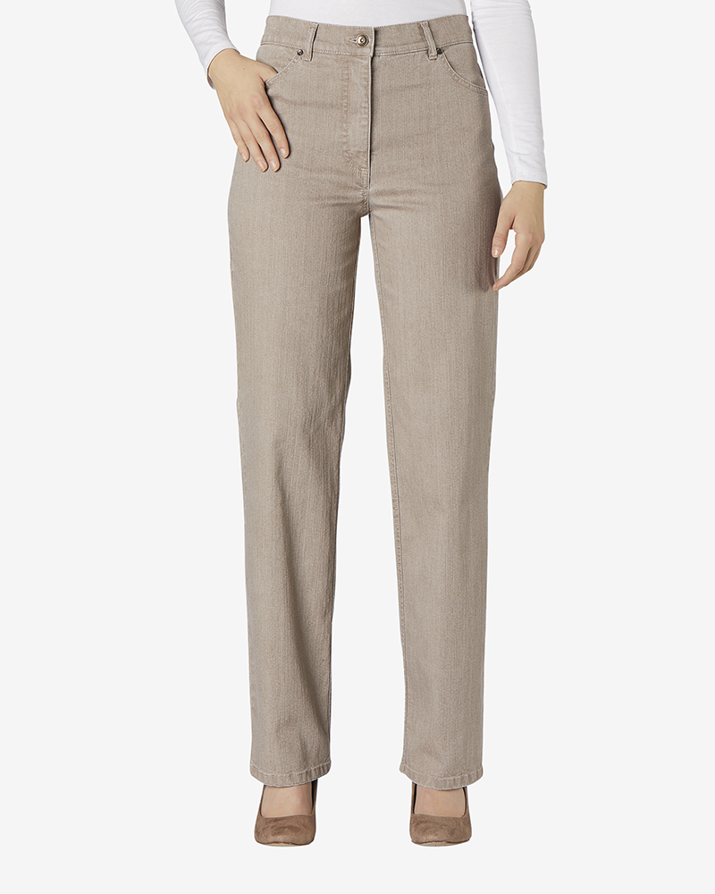 Jeans-beige_411050-025_Leila_N_sand_37934 BASIC-STRETCHJEANS N IN 2 FARBEN
