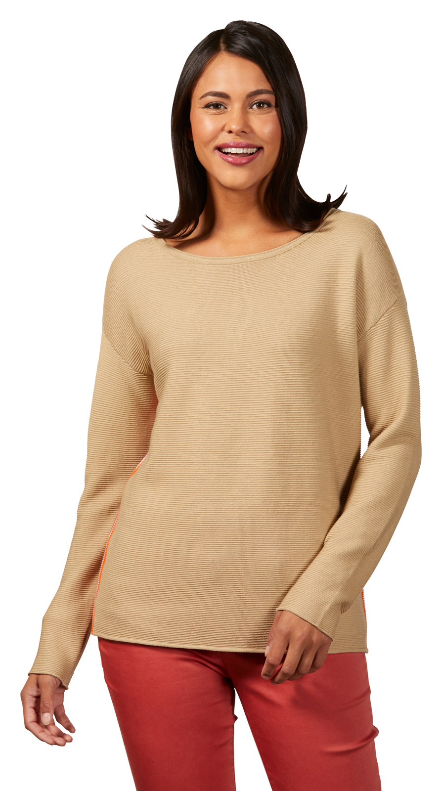 401058Moana_10519 PULLI MIT SEITENSTREIFEN