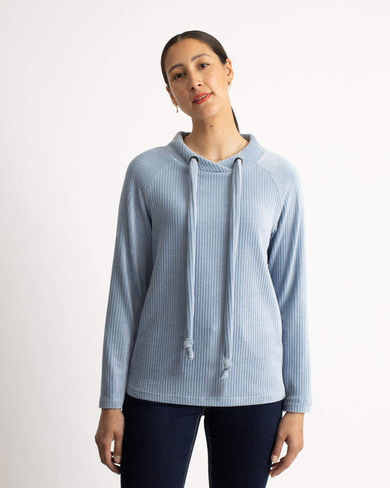 Sweat_hellblau_422015_Fee CORD-SWEATSHIRT