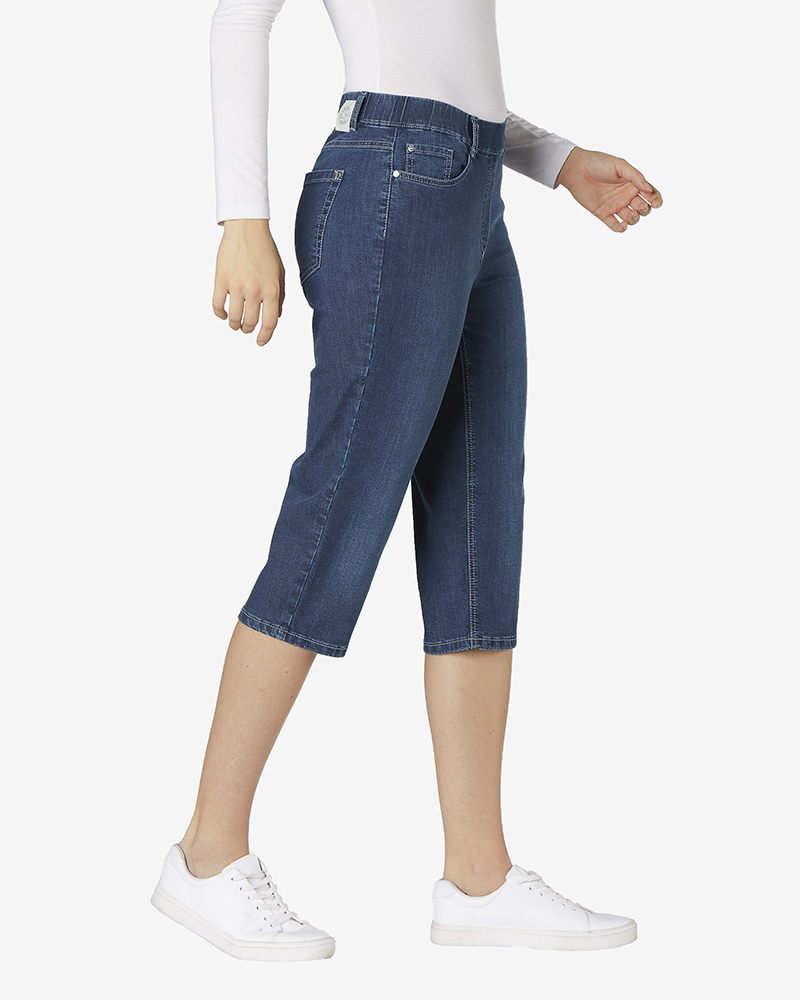 CAPRI-JEANS AUS STRETCH CAPRI-JEANS AUS STRETCH