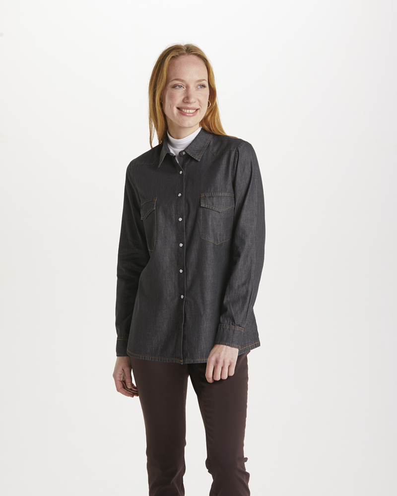 Jeanshemd_grau_421147_Hary_vorn JEANSBLUSE