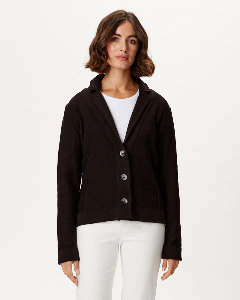 STRICKBLAZER IN ZWEI FARBEN