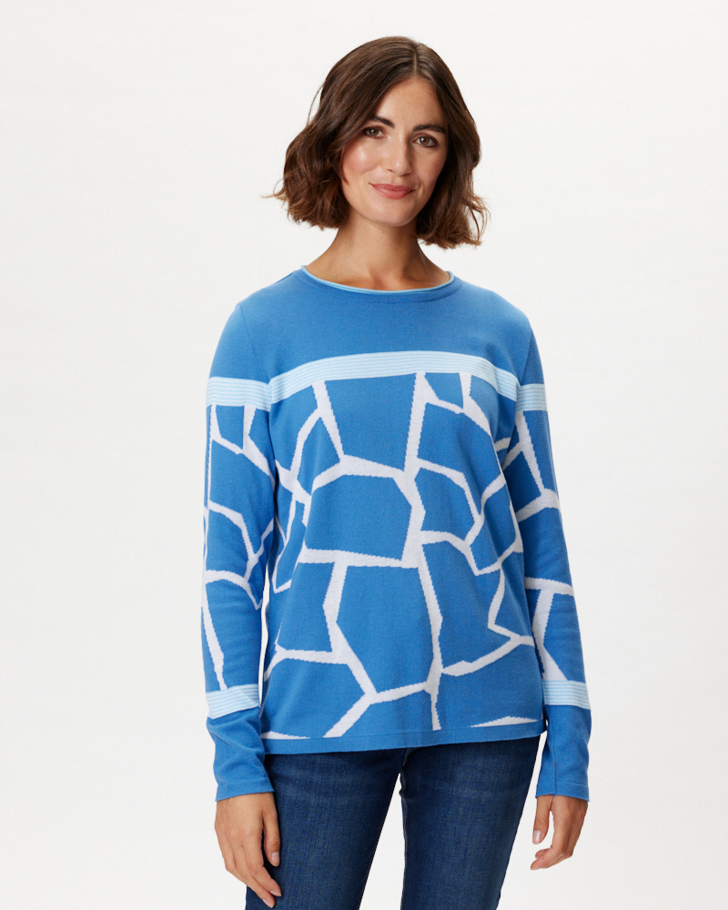 FEINSTRICK-PULLI MIT LANGARM