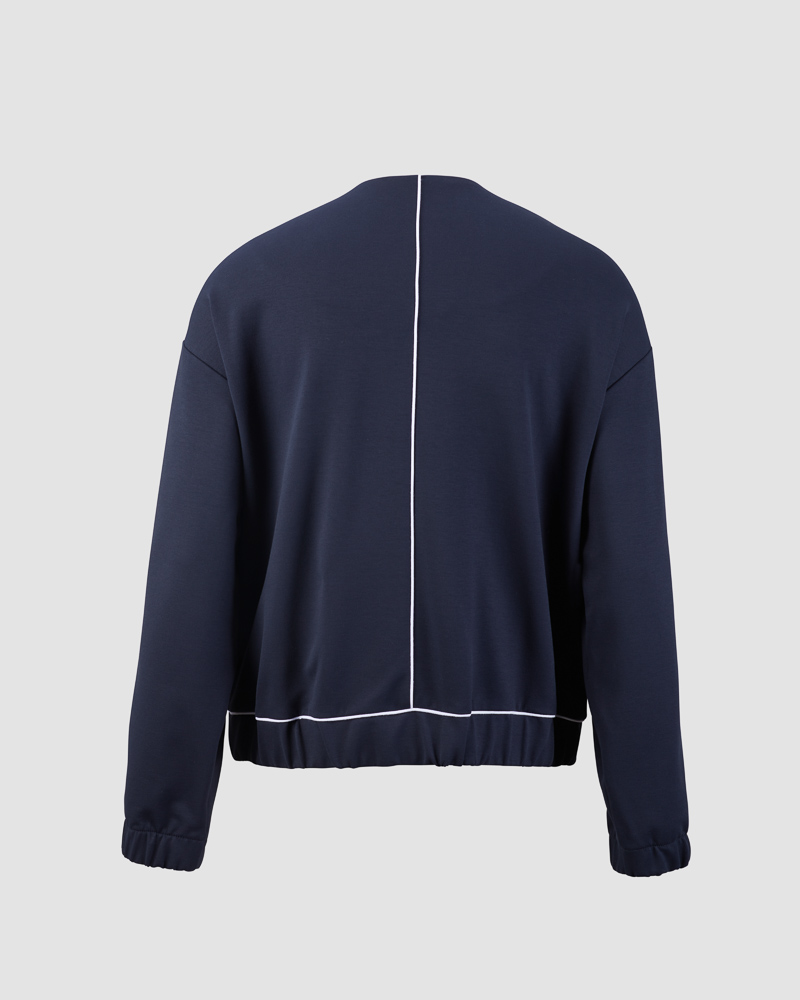 Blazer_marine_421159_Isabel_406030_hinten MODISCHER BLAZER VON SUNA