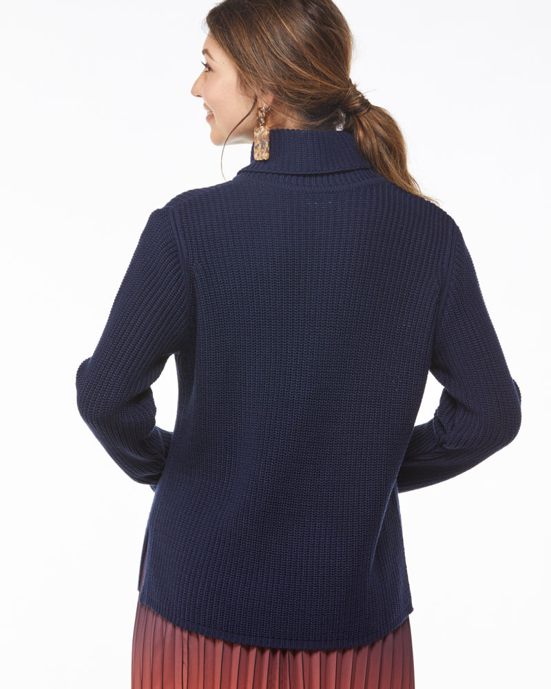 405097_4961284FX9frT48ydO ROLLKRAGEN-PULLI MIT SEITENSCHLITZEN