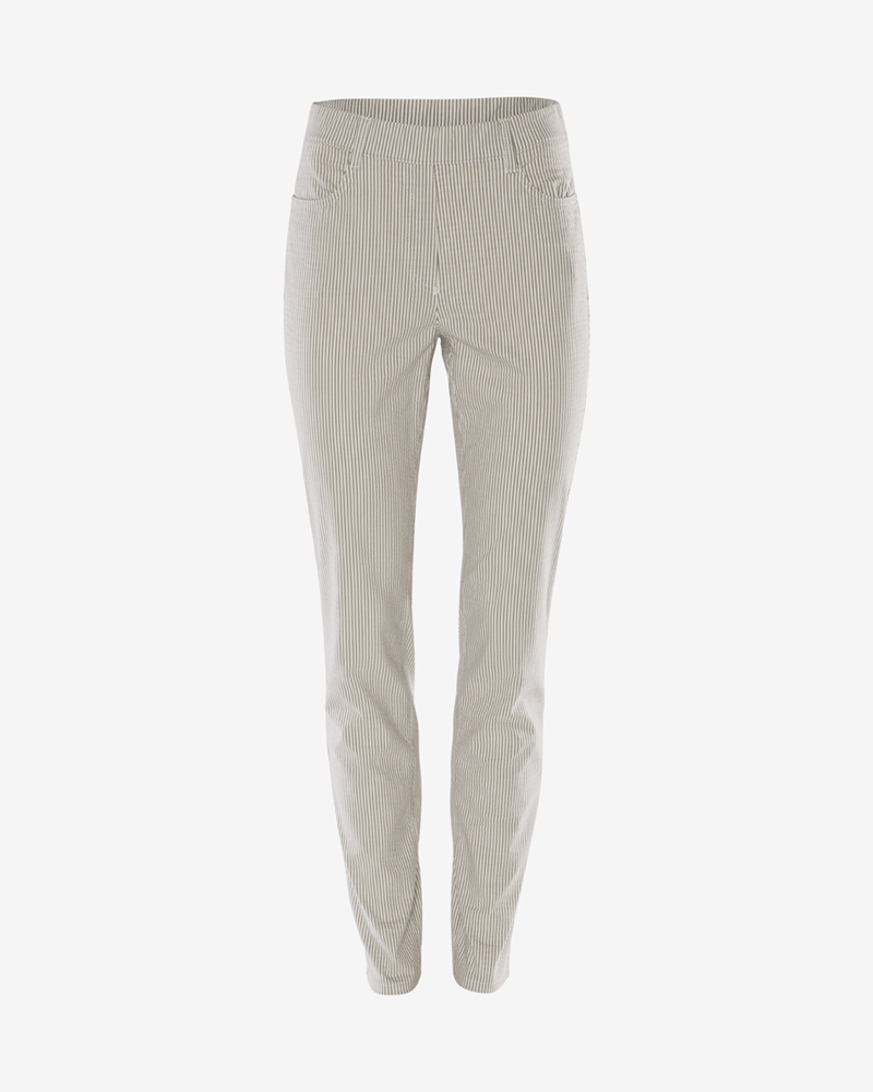 Hose_beige_gestreift_413020_Deike SCHLUPFHOSE L