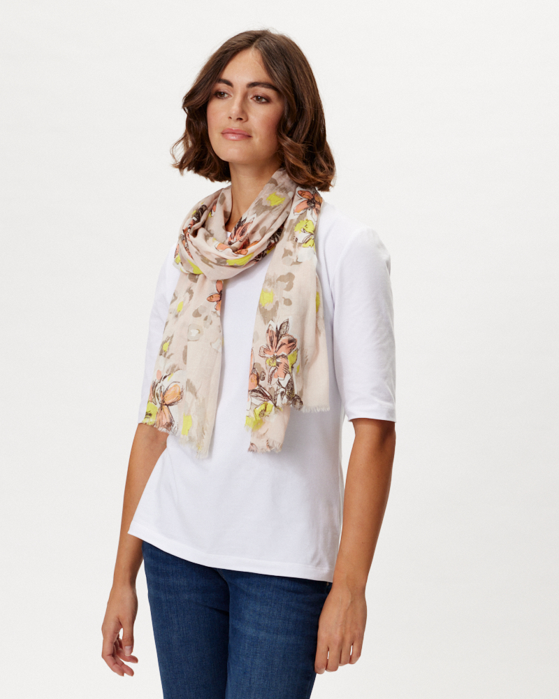 BLUMEN-SCHAL VON FRAAS