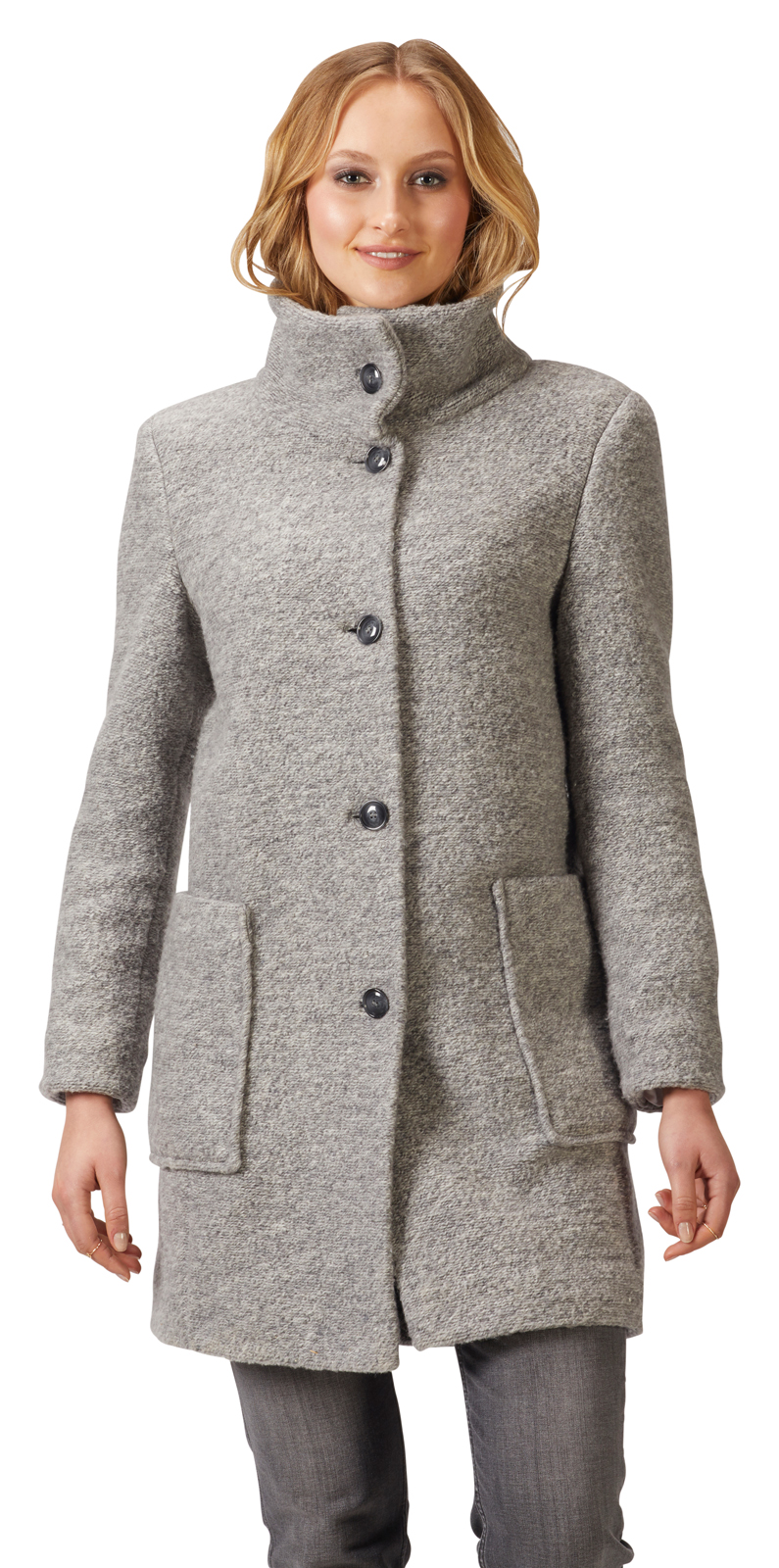 JACKE-10883-391002 WOLLJACKE IN 2 FARBEN