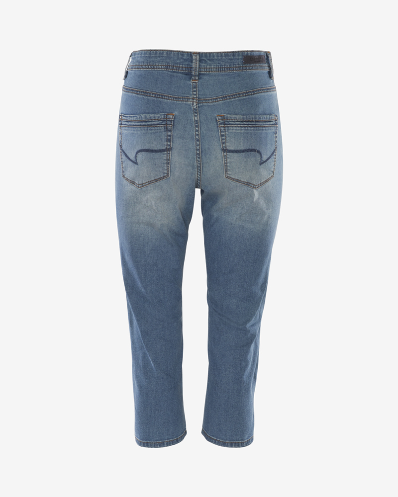 Capri-Jeans_blue_hinten_413001_Larina CAPRI-JEANS IN 5-POCKET-FORM