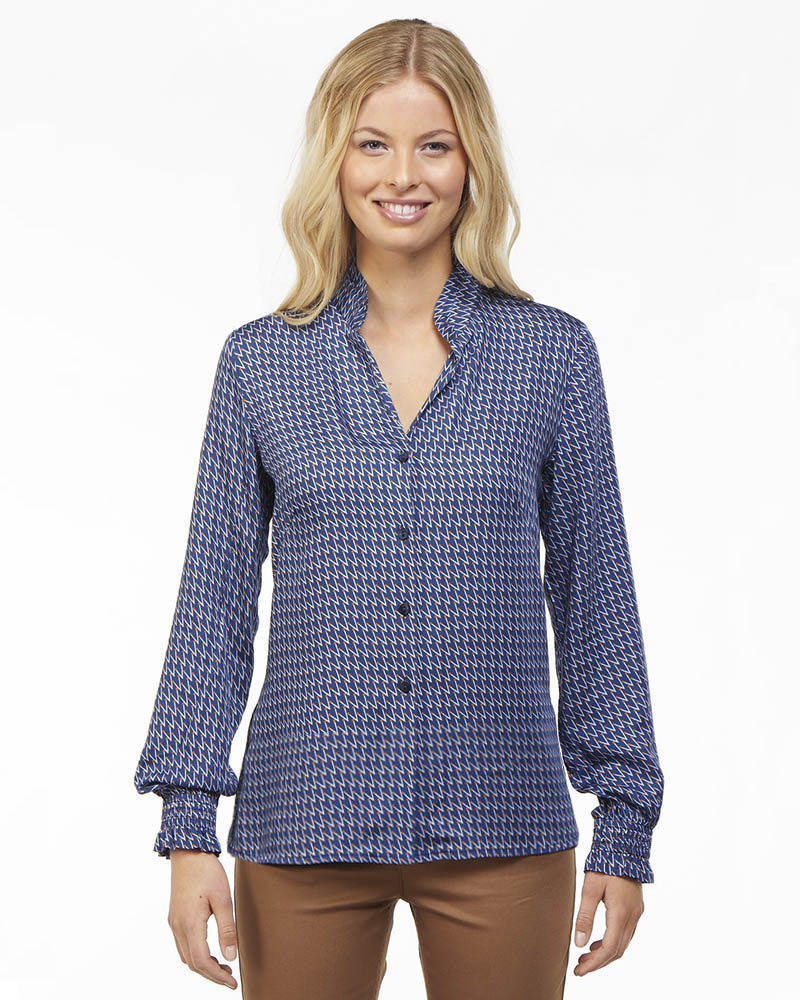 405124_502640067_pUgmG4Ou8Qoaa PRINT-BLUSE AUS VISKOSE