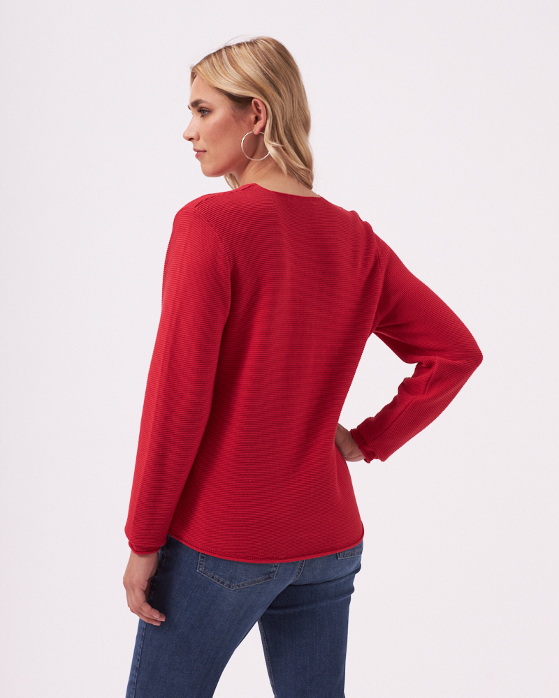 PULLI MIT V-AUSSCHNITT PULLI MIT V-AUSSCHNITT