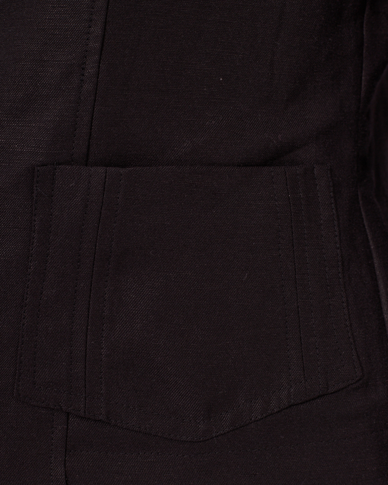 EDLER BLAZER MIT LEINENANTEIL EDLER BLAZER MIT LEINENANTEIL