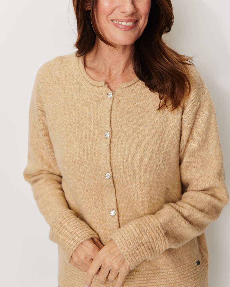 Edle Strickjacke