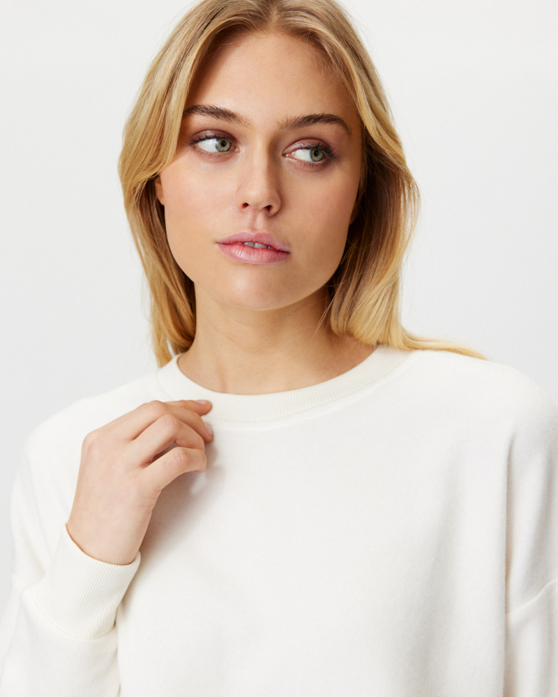 SWEATSHIRT MIT KORDELZUG