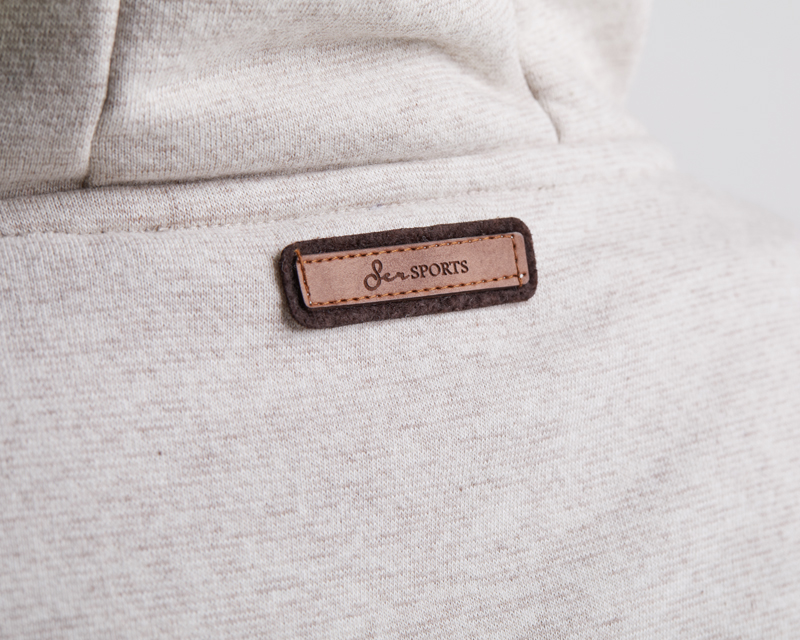 Sweatjacke_sand_421102_Lilith_Detail WEICHE SWEATJACKE