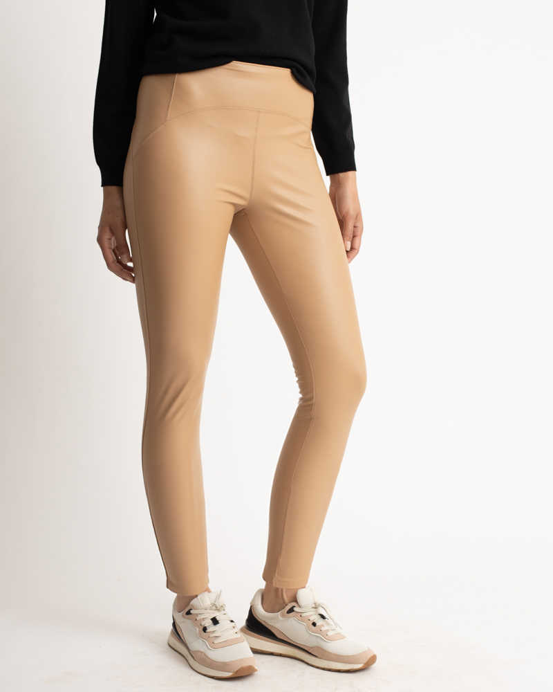 LEGGINGS AUS LEDERIMITAT