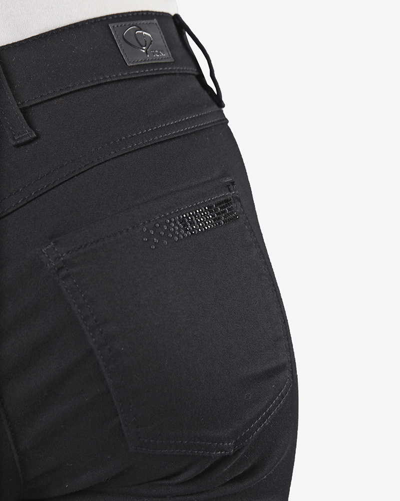 Jeans_schwarz_421069_Kavalli_411077_Detail KLASSISCHE 5-POCKET-JEANS L