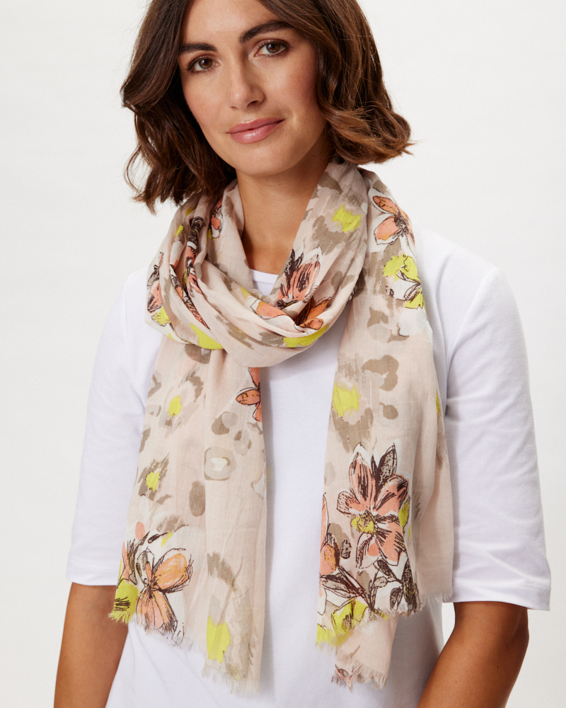 BLUMEN-SCHAL VON FRAAS