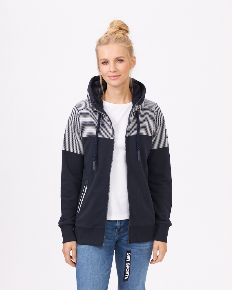 SPORTLICHE SWEAT-JACKE