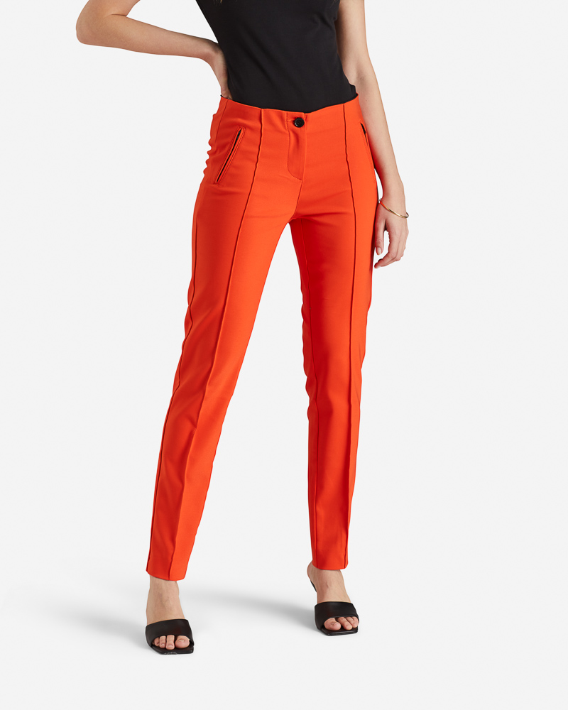 Hose_orange_412012_Elpaso BEQUEME STRETCHHOSE N