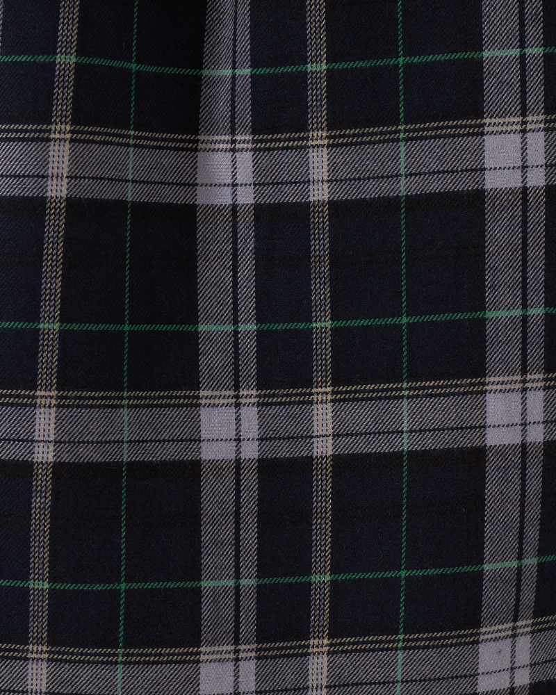 KARIERTE FLANELLBLUSE KARIERTE FLANELLBLUSE