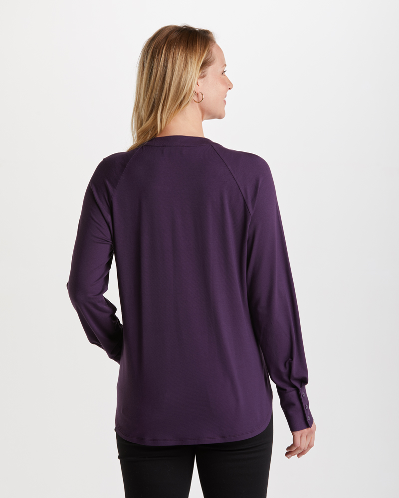 Tunika_aubergine_421125_Leela_hinten TUNIKABLUSE AUS JERSEY