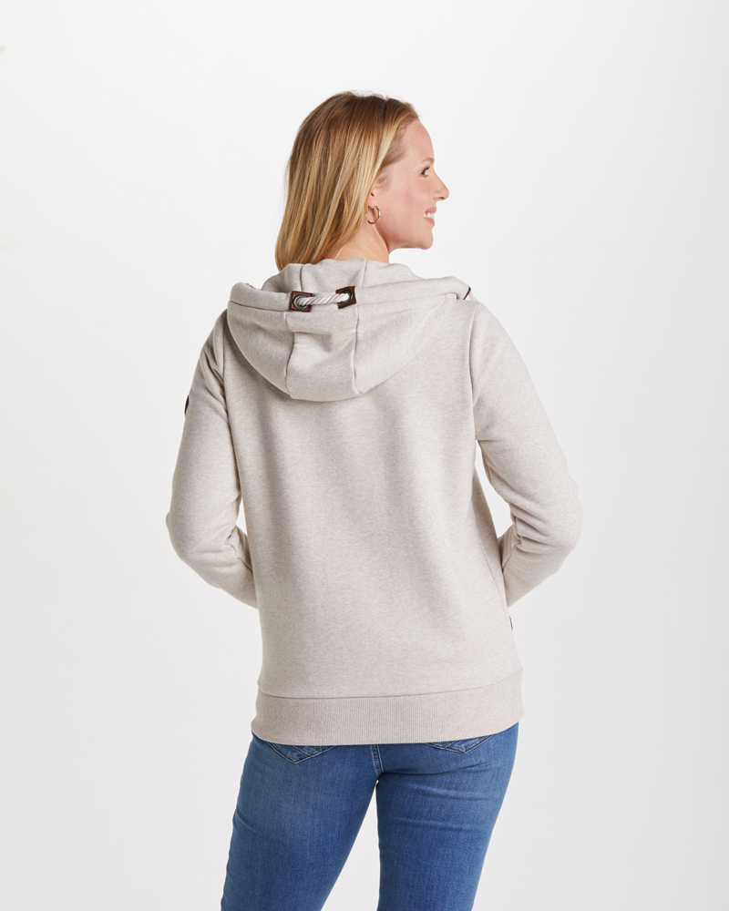 Sweatjacke_sand_421102_Lilith_hinten WEICHE SWEATJACKE