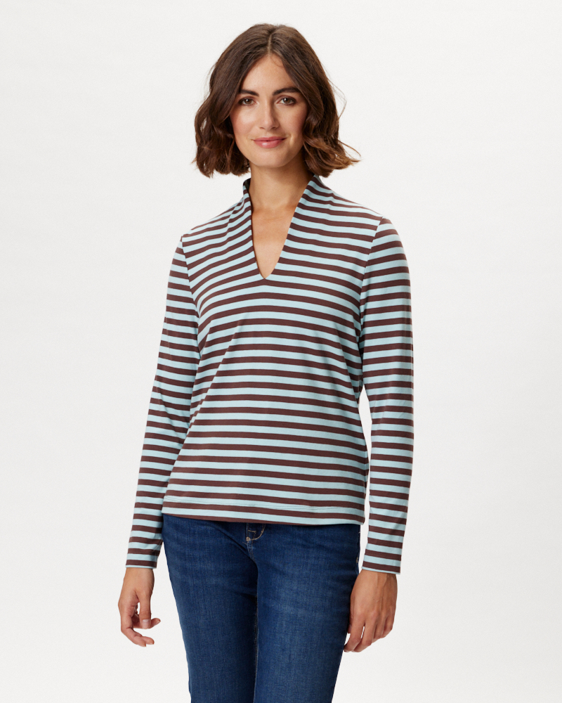 KELCHKRAGENSHIRT VON SUNA