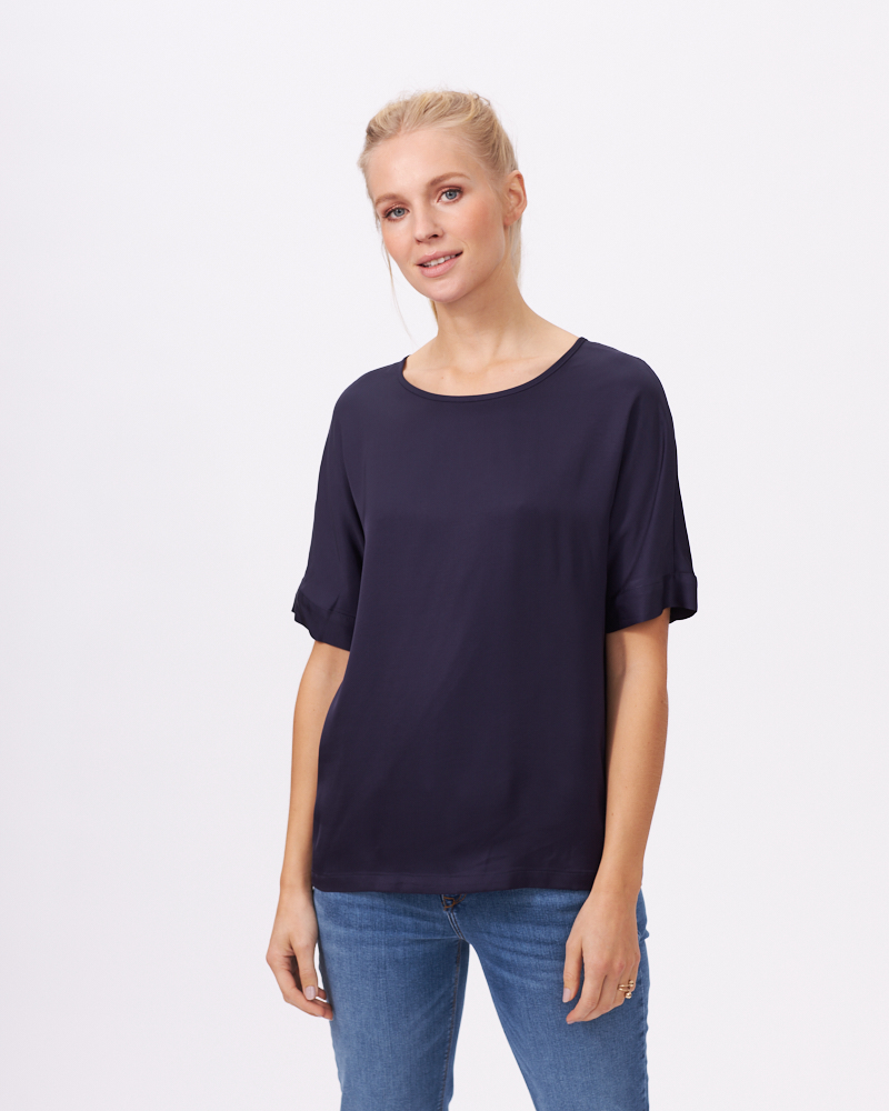 SATIN-TUNIKA-BLUSE SATIN-TUNIKA-BLUSE