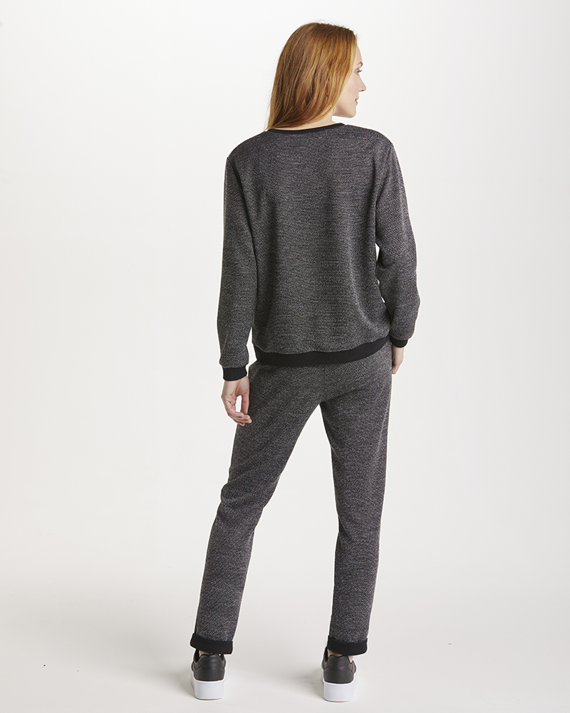 Sweatshirt_anthrazit_421134_Olivia-Sweathose_anthrazit_421135_Kairo_hinten LEGERE JOGGPANT L VON SUNA
