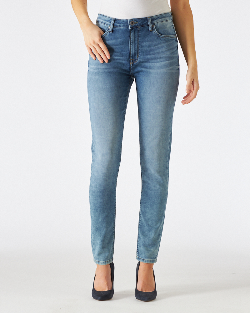 SKINNY-JEANS L VON BLUE FIRE