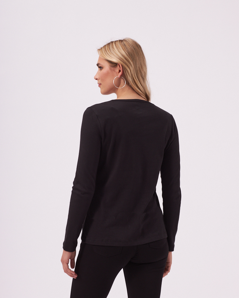 LANGARMSHIRT AUS BAUMWOLLE LANGARMSHIRT AUS BAUMWOLLE