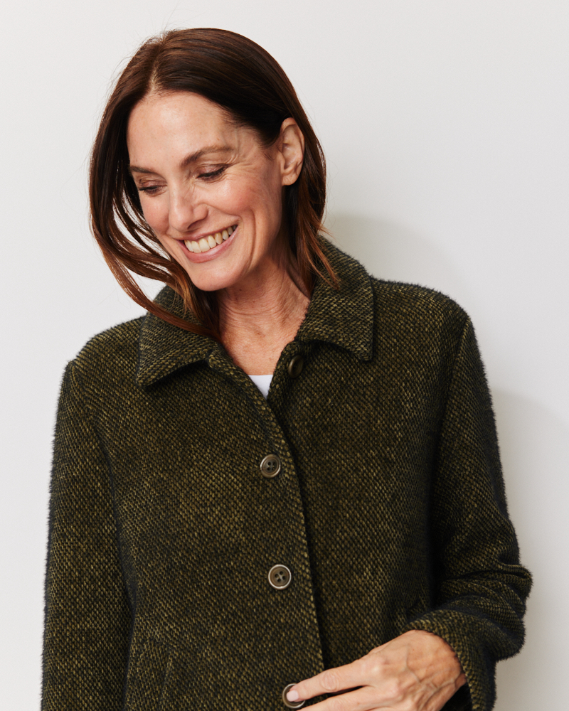 Chenille-Blazerjacke von BLUEBEERY