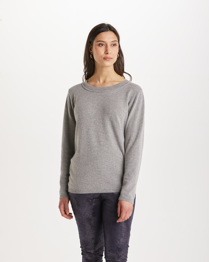 Pulli_grau_421108_Elodie_vorn EDLER FEINSTRICKPULLI