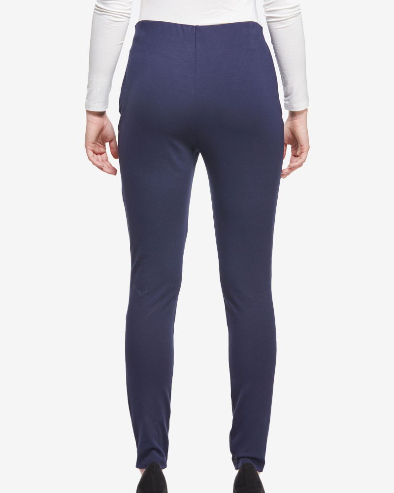 Hose_blau_gl-nzend_421162_Bahar_405078_hinten LEDERIMITAT-HOSE L