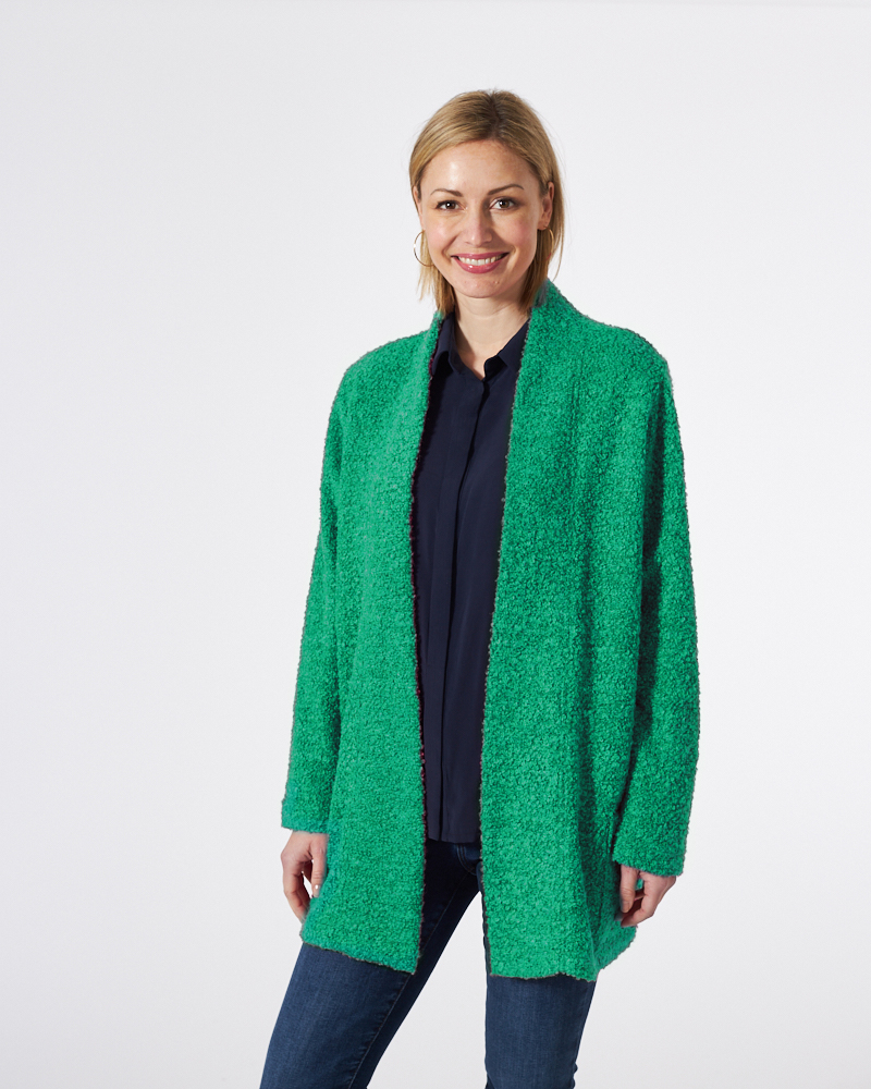 WARME BOUCLÉ-JACKE