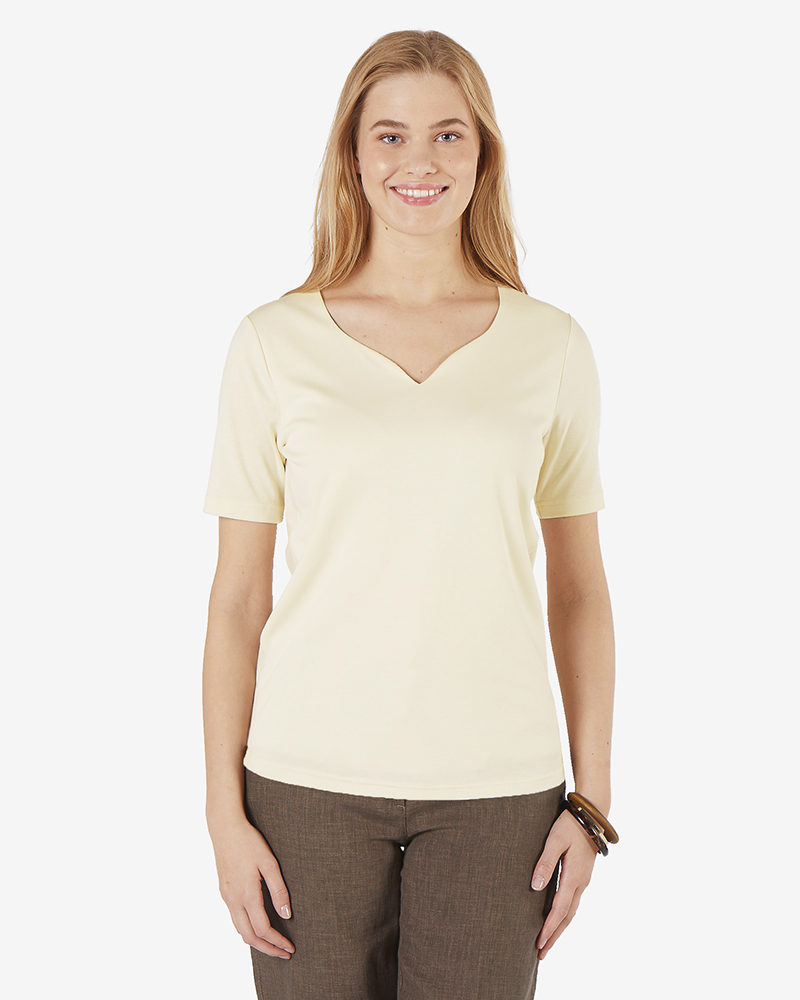 Shirt_sand_411143_Sienna EXKLUSIVES SHIRT AUS BAUMWOLLE