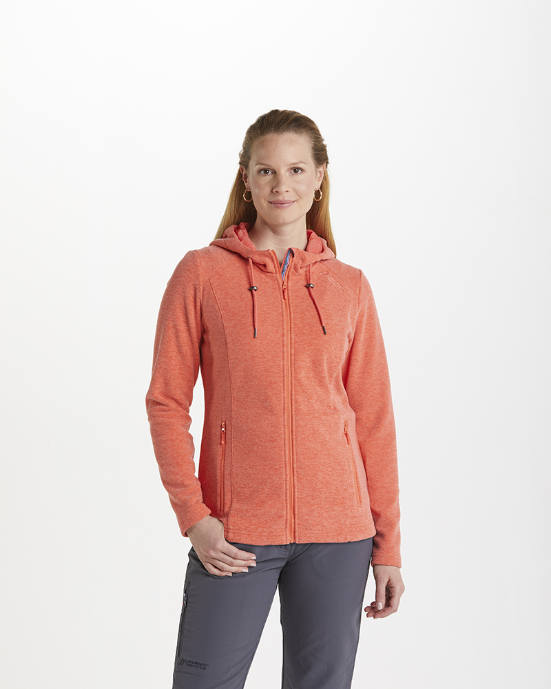 Fleecejacke_koralle_421008_Jenny_vorn FLEECE-JACKE IN 2 FARBEN