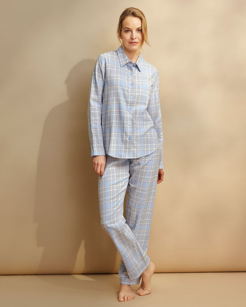 Weicher Karo-Pyjama N