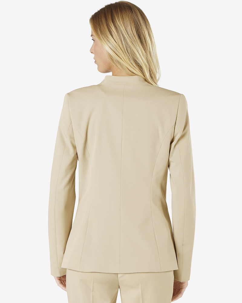 Blazer_sand_hinten_411023_Somila LEICHT TAILLIERTER BLAZER