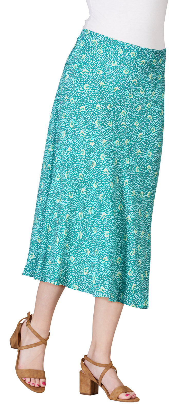 401021Gladys_11344 FLORALER MIDI-ROCK